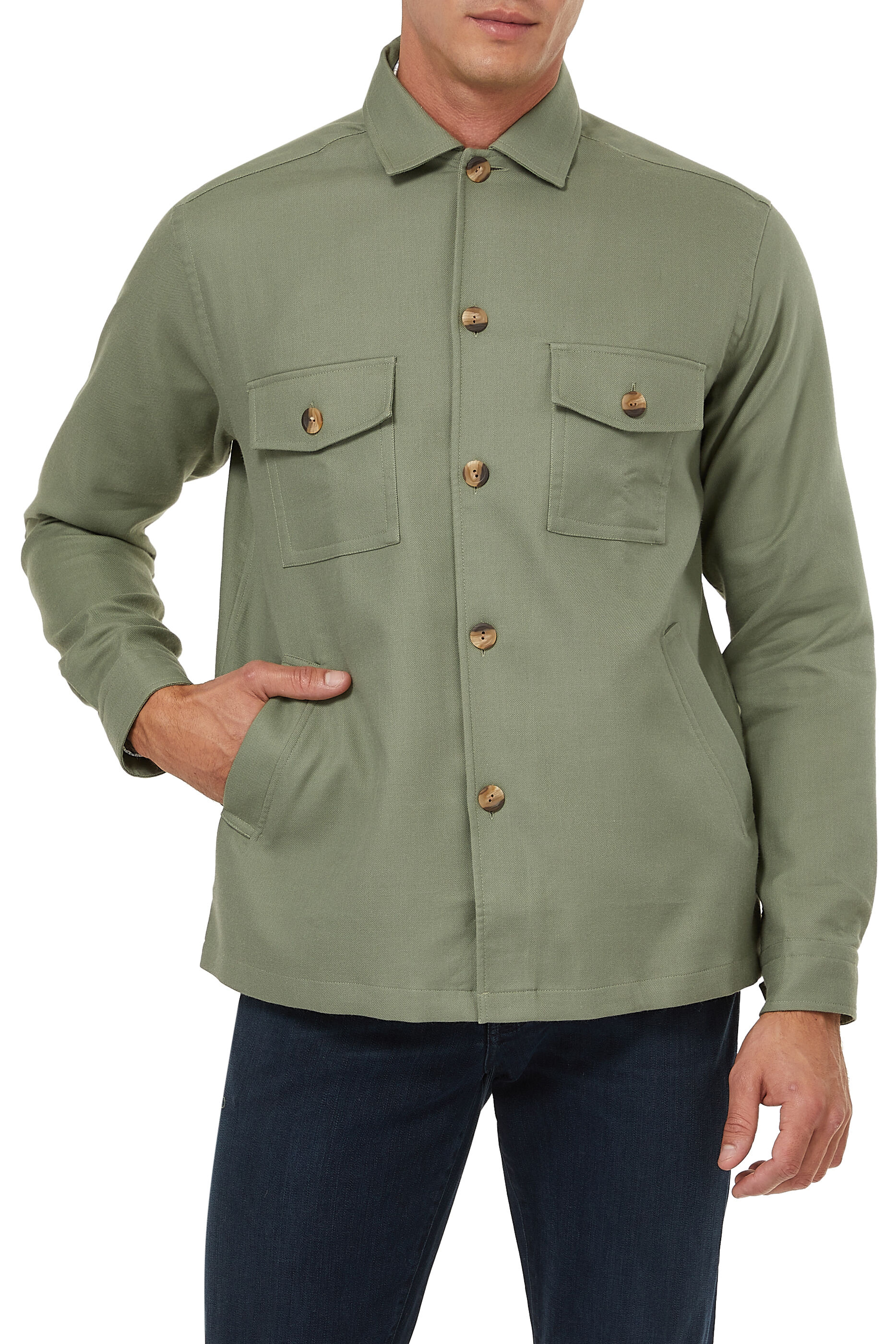 Eton overshirt clearance
