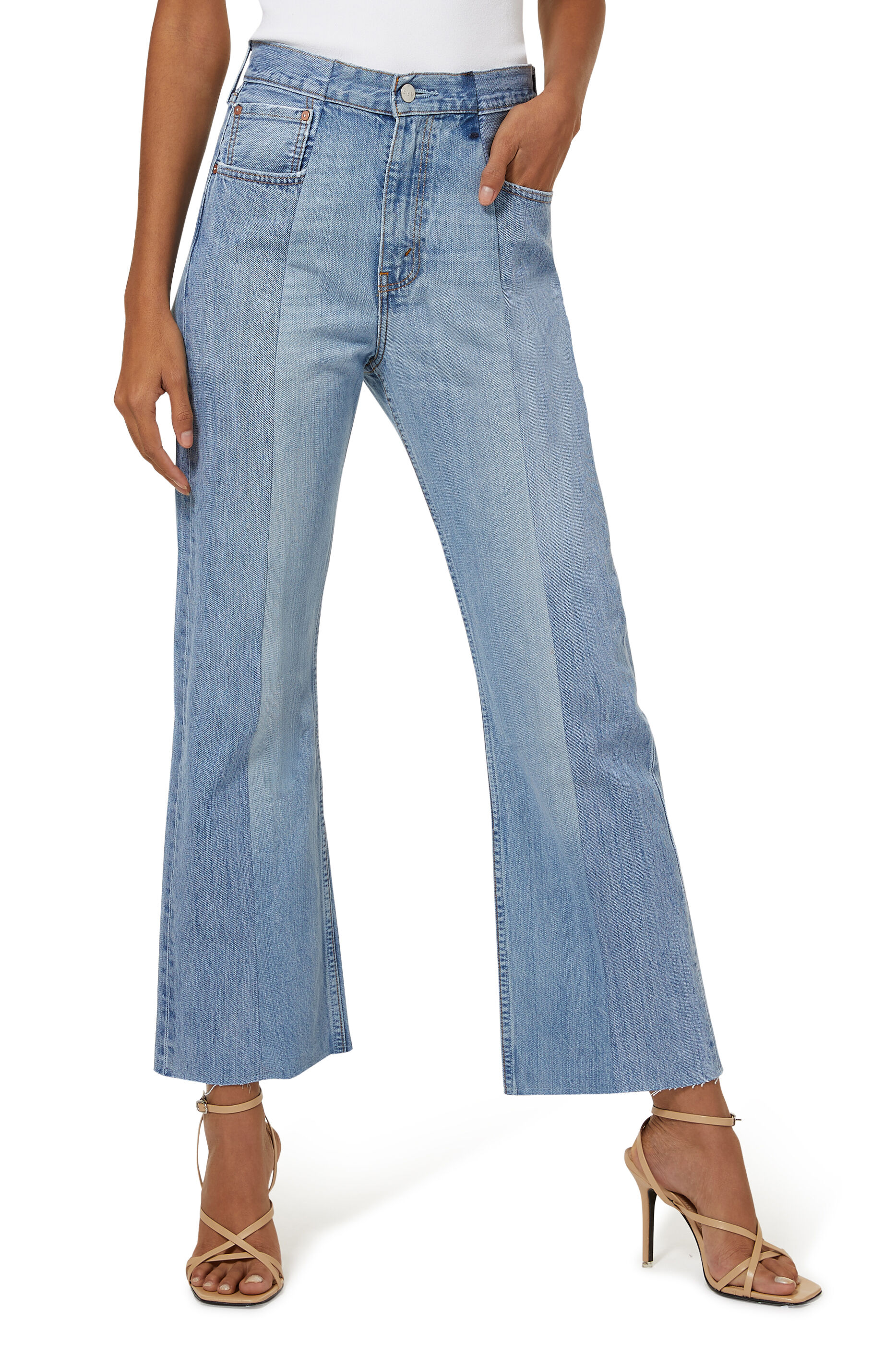 Buy E.L.V. Denim Match Flared Jeans 