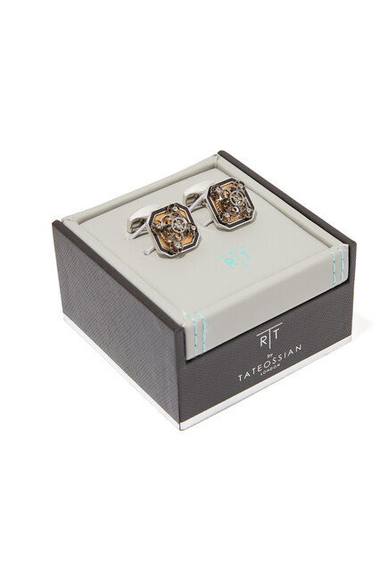 Gear Wrap-Around Cufflinks