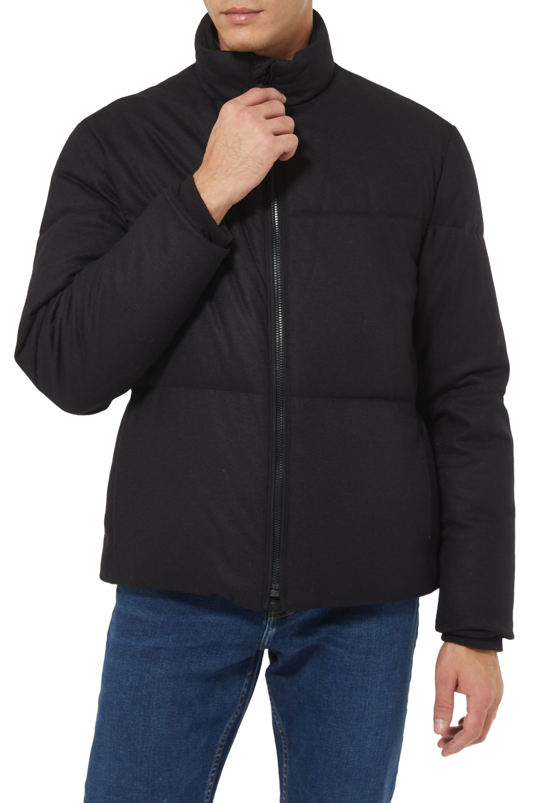wool puffer jacket mens