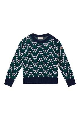Graphic Wool Sweater