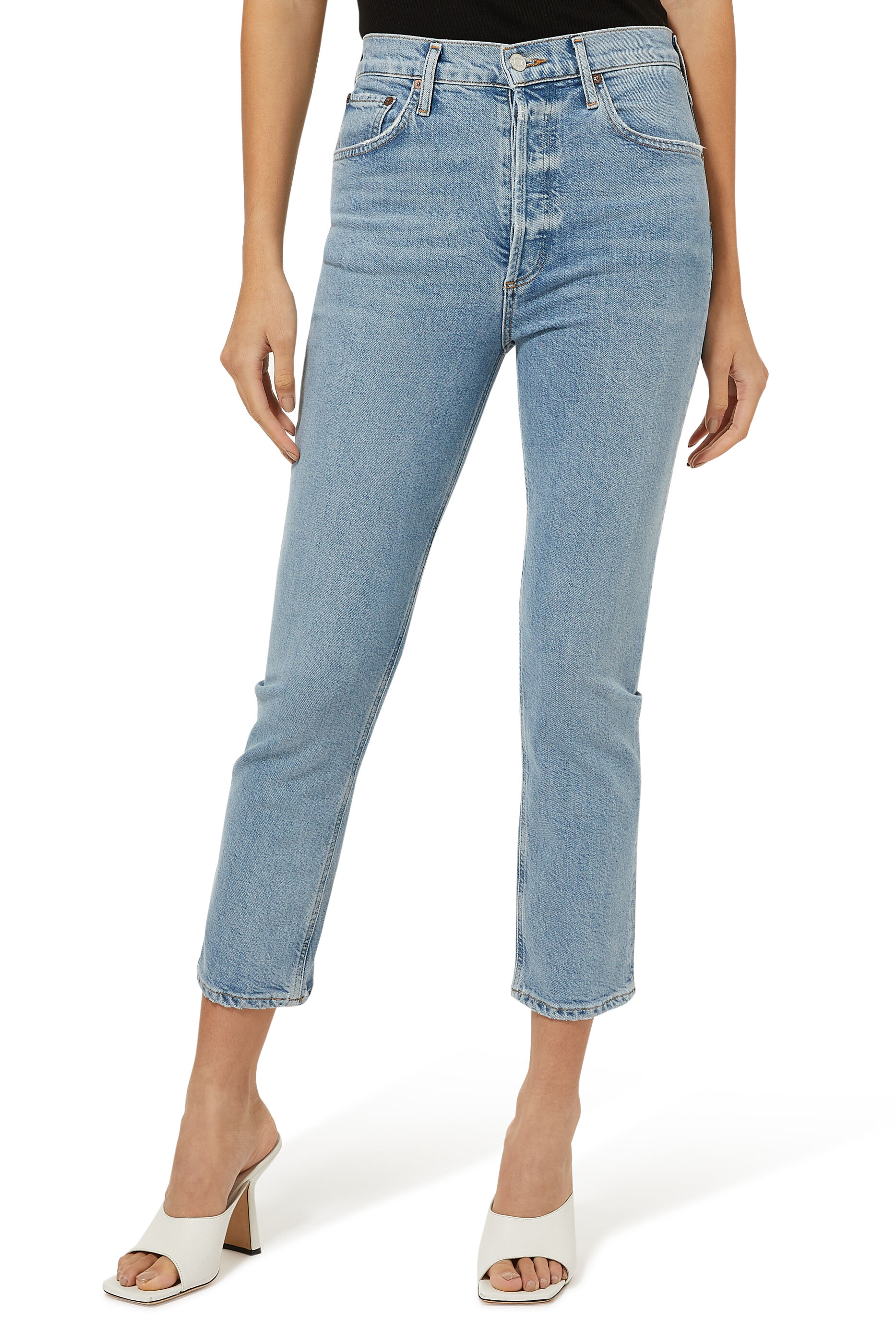 Buy AGOLDE Riley Shiver Stretch Jeans 
