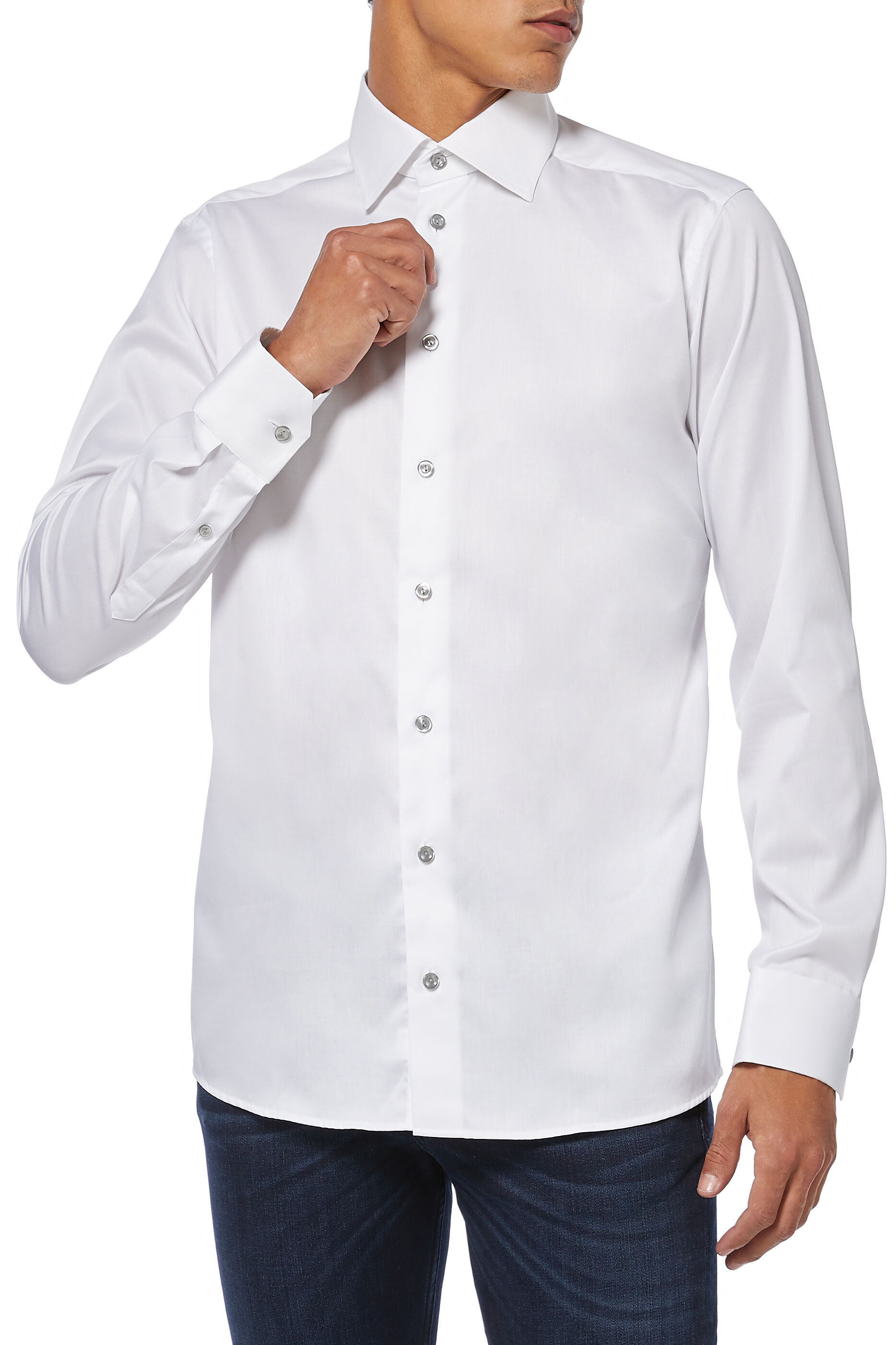 Buy Eton Slim Fit Signature Twill Shirt 