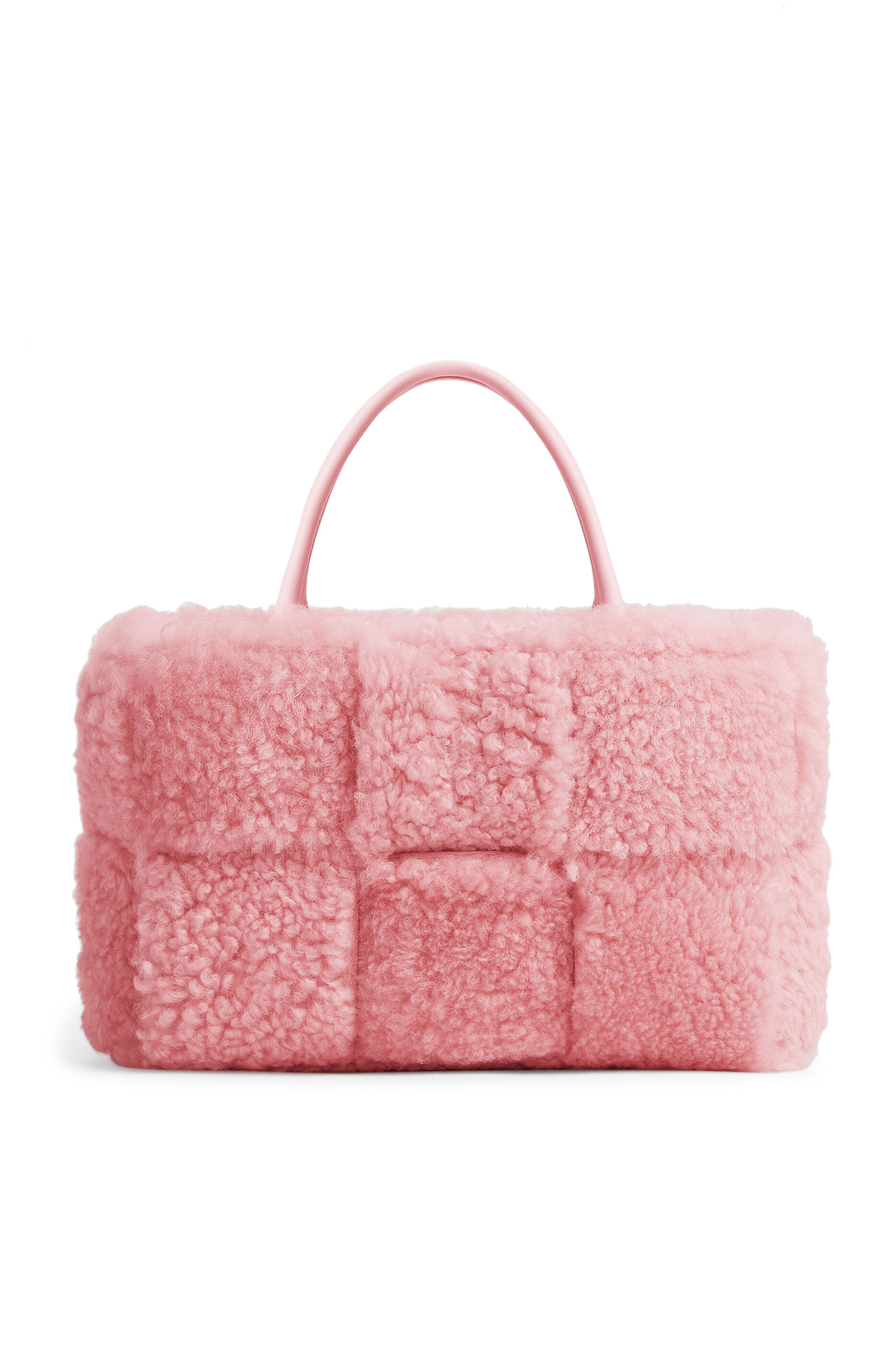 fluffy bottega bag