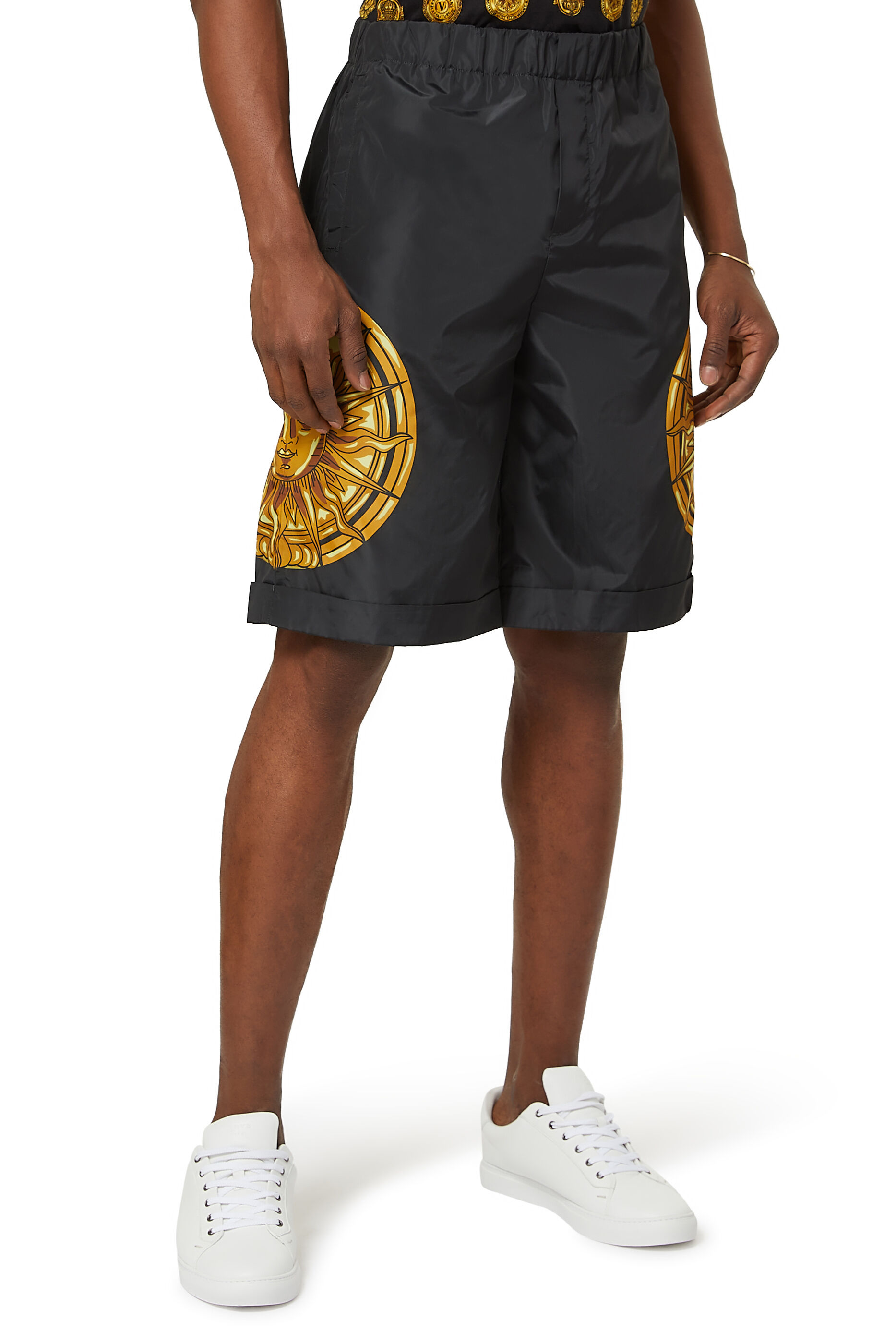 Buy VERSACE JEANS Maxi Sun Bermuda Shorts - Mens for QAR 750.00 Shorts |  Bloomingdale's UAE