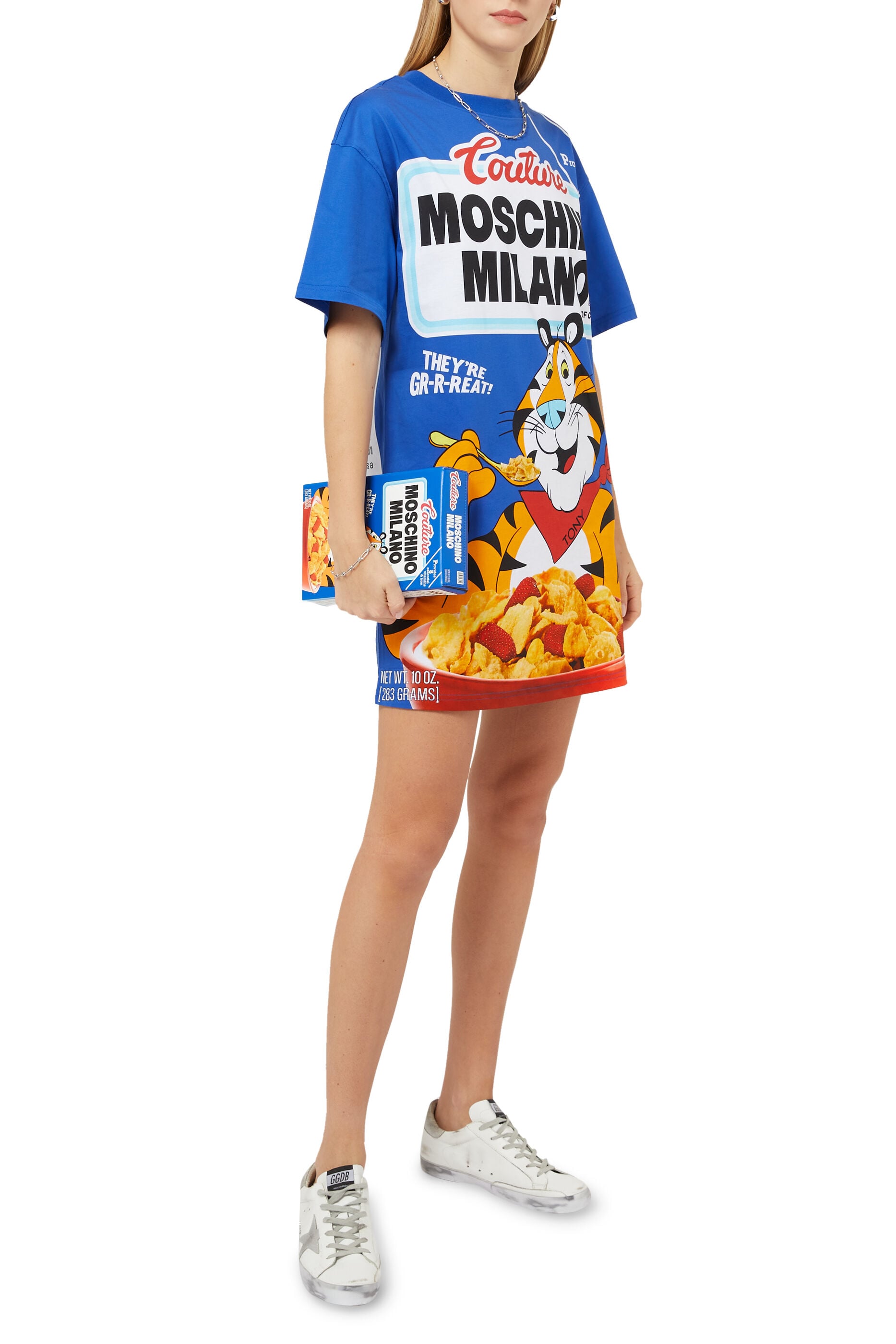 Tiger Graphic T-shirt Dress - Womens 