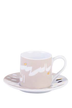 Espresso Cups with Saucers Joud