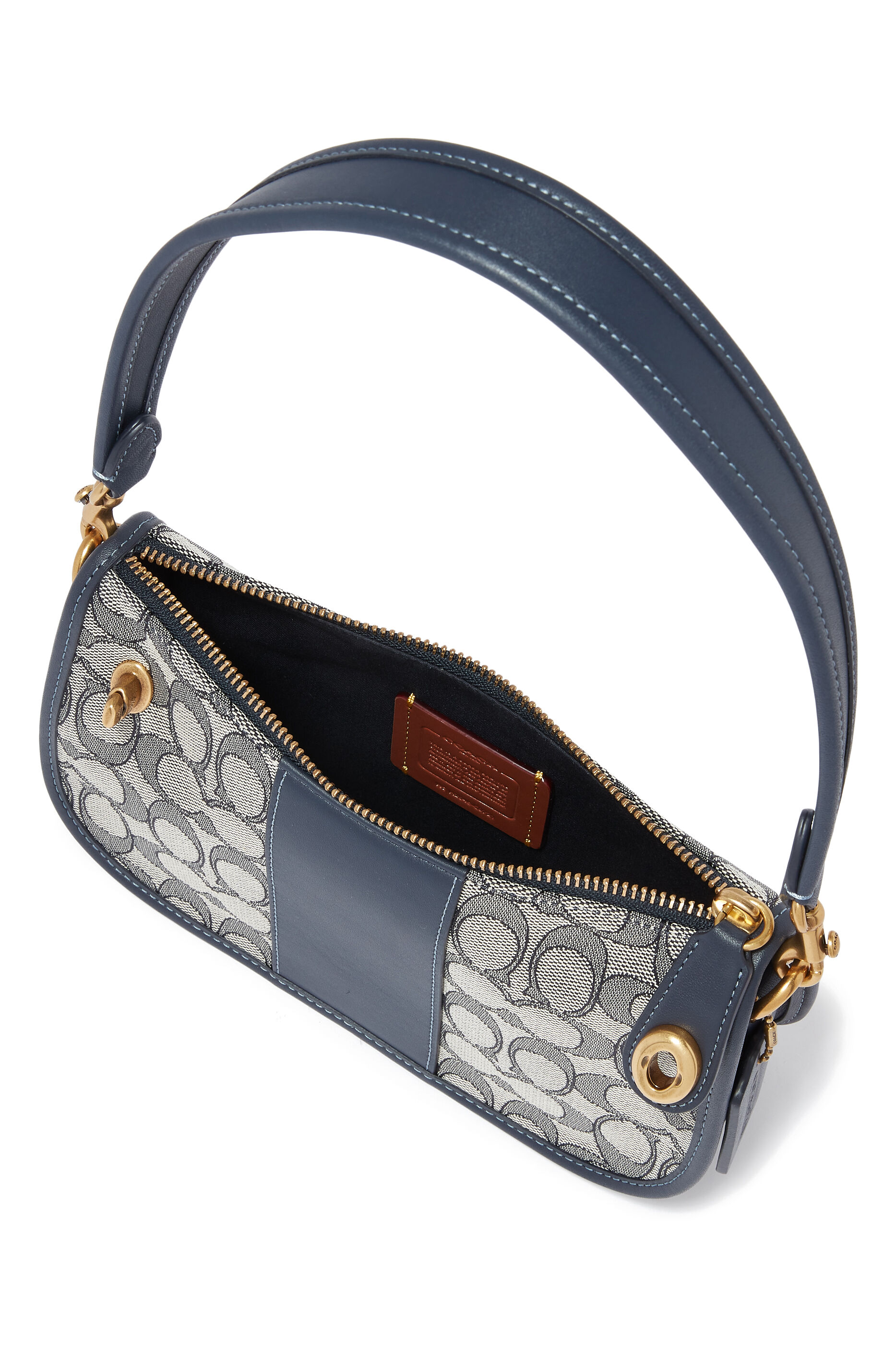 coach swinger jacquard