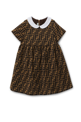FF Logo Flared Dress