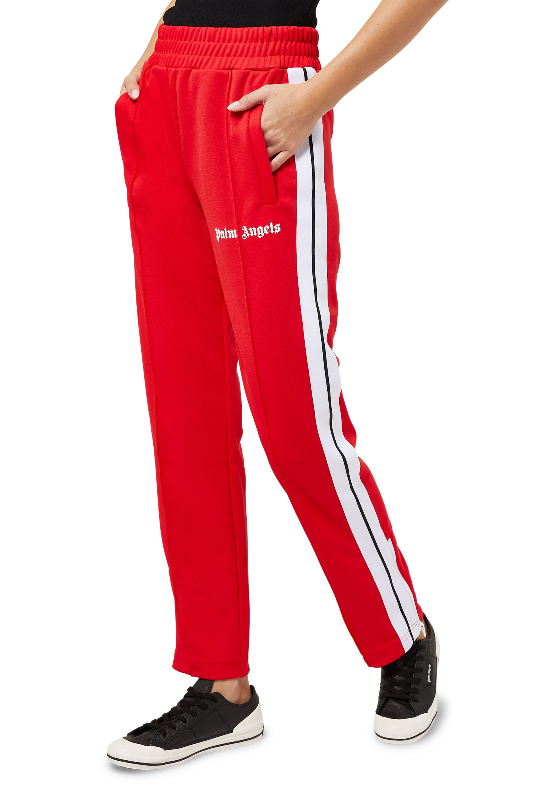 Palm angels red track pants Clearance