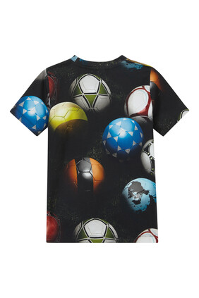 Football Print Ralphie T-shirt