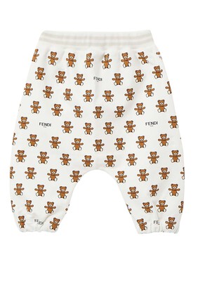 Teddy Bear Print Sweatpants