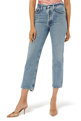 Lana Crop Mid-Rise Jeans