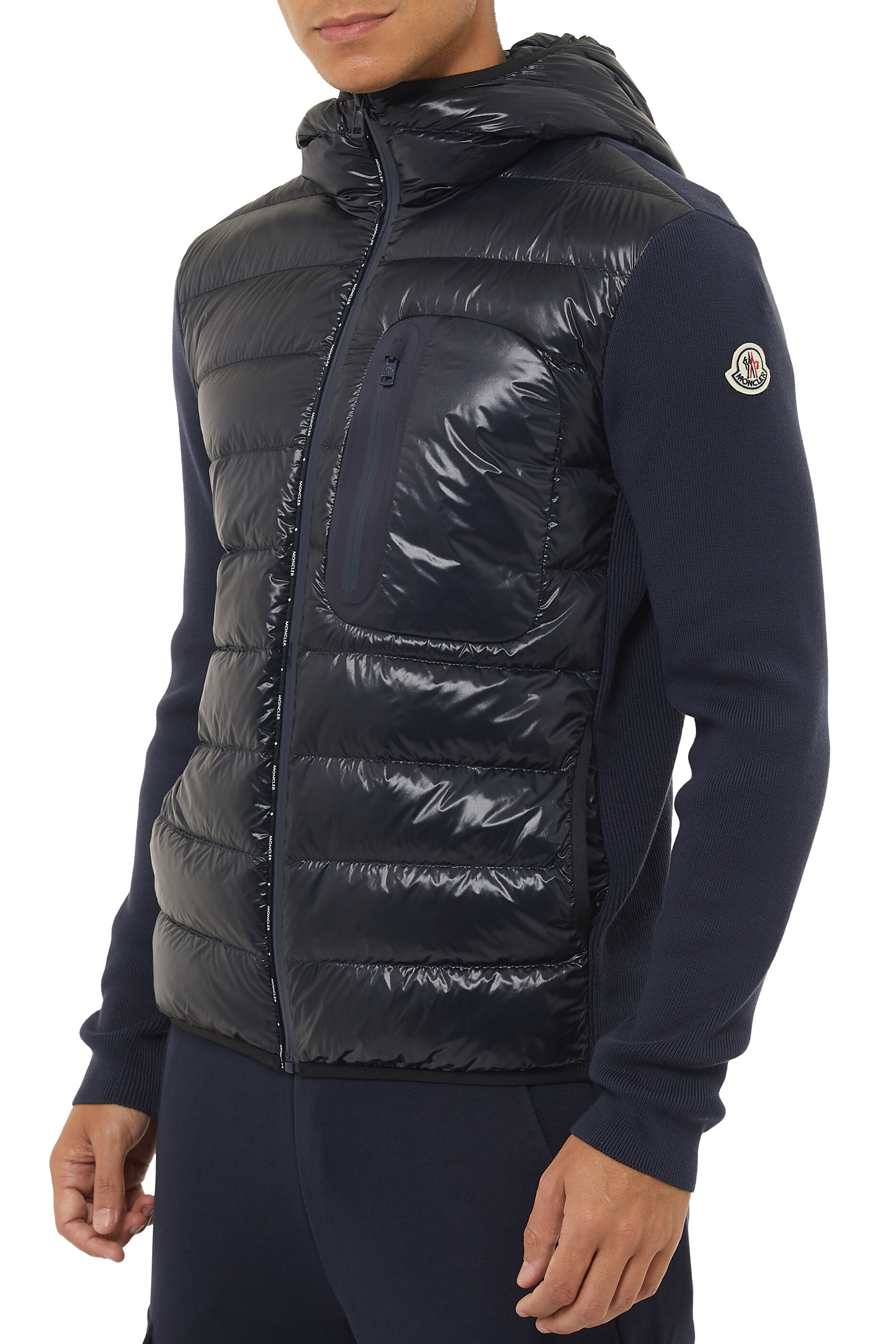 moncler hybrid jacket