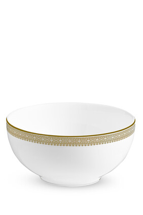 Vera Wang Lace Gold Cereal Bowl