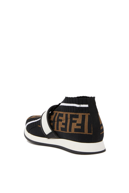 FF Logo Velcro Sneakers