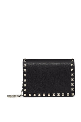 Valentino Garavani Rockstud Leather Pouch